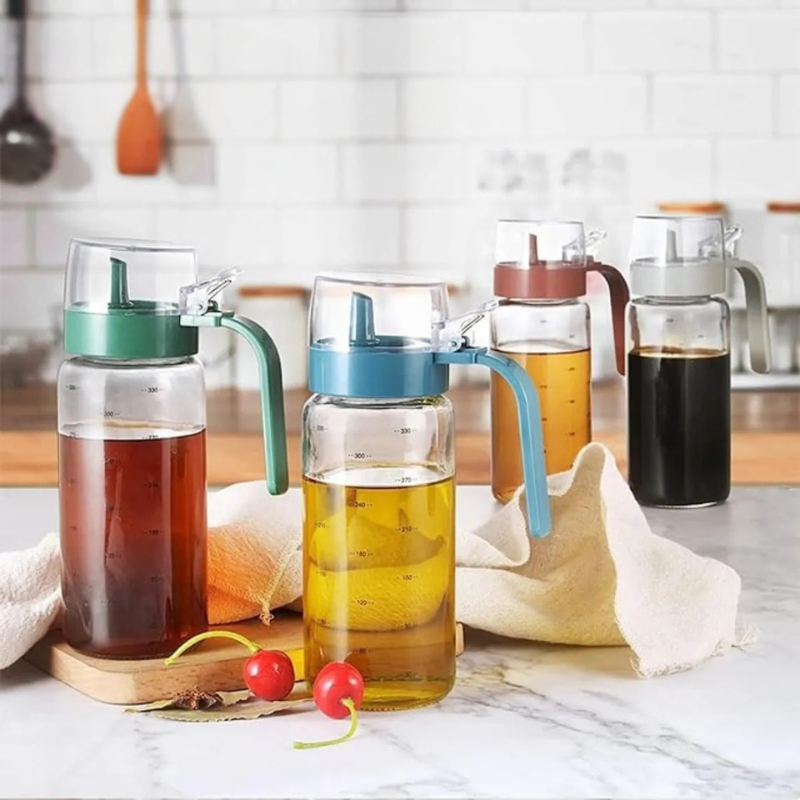 Botella Dispensador de Aceite y Aderezos 330ml